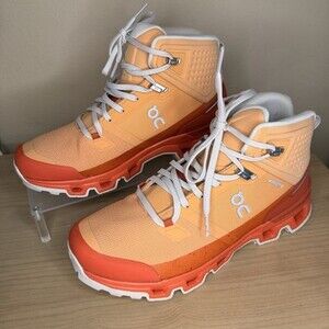 Women's 9.5 On Cloud Cloudrock 2 Waterproof Swiss Engineering Hiking Boots Flare